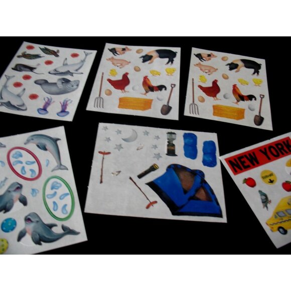 Creative Memories Zoo Fun stickers, Autumn, Pigs, Butterflies And Block Stickers - Picture 8 of 10